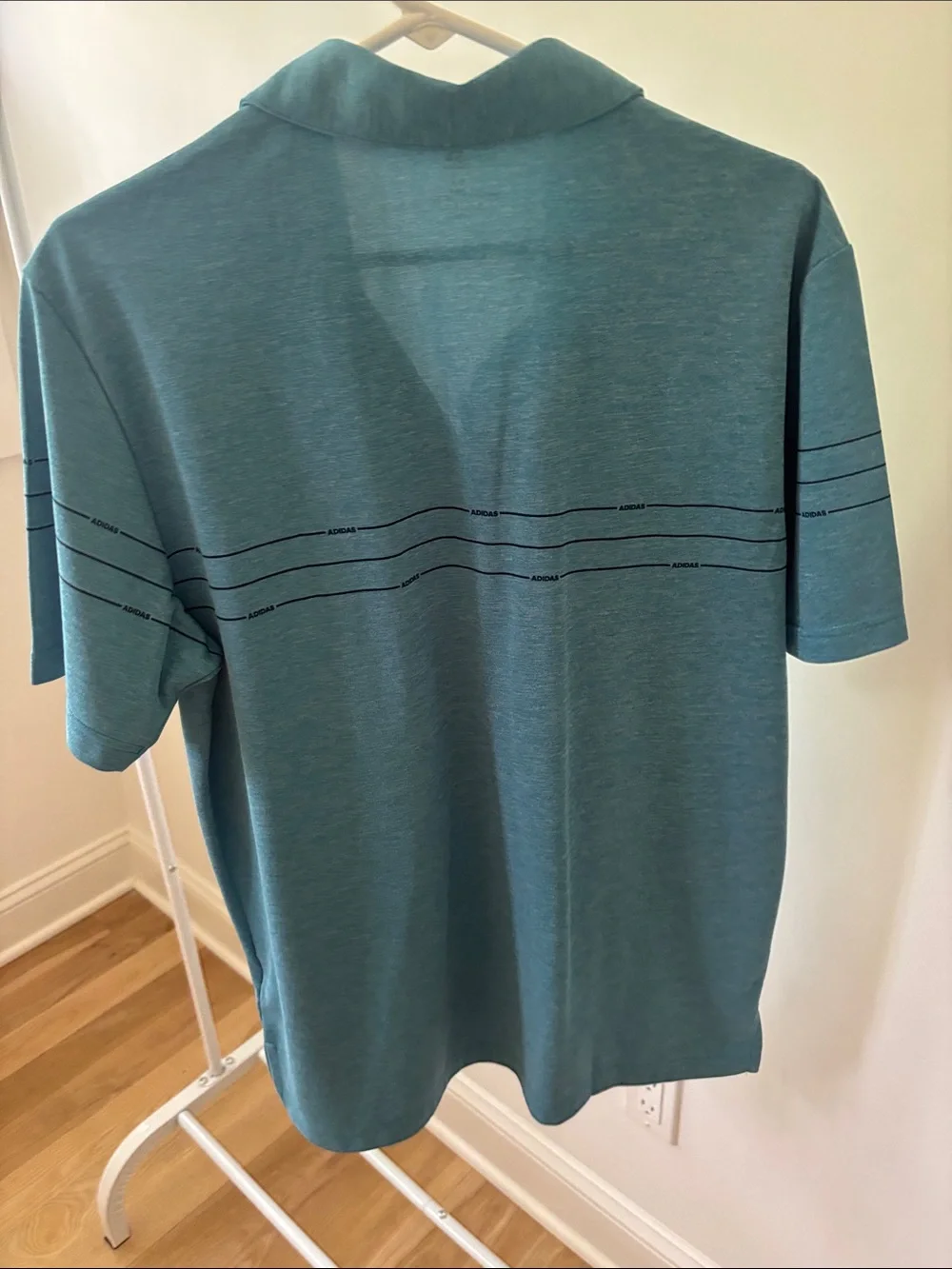 adidas Men’s Teal Performance Polo
